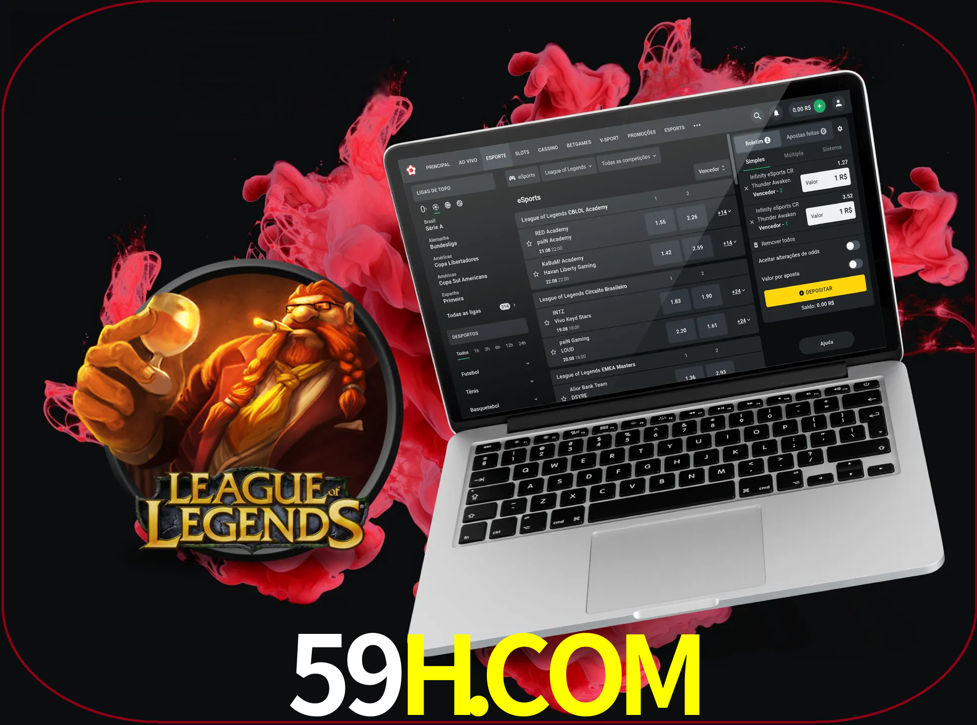 Se é um fã deste jogo, muitos torneios fantásticos que o vão surpreender estão disponíveis no 59h.