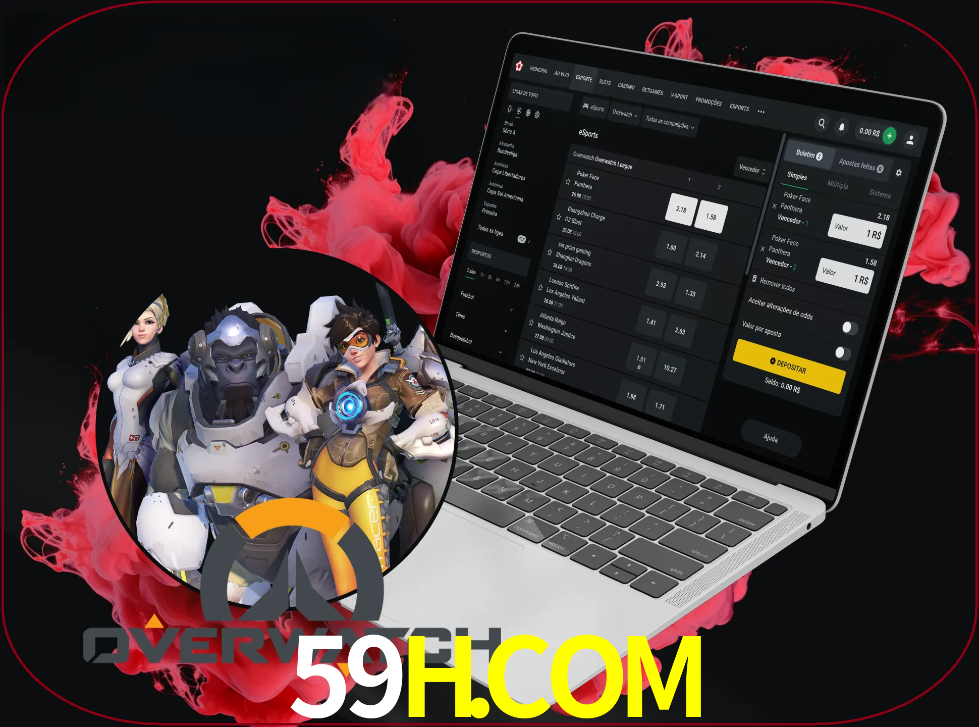 Os fãs deste fantástico jogo apreciarão a abundância de jogos e podem também ganhar dinheiro real apostando no 59h.