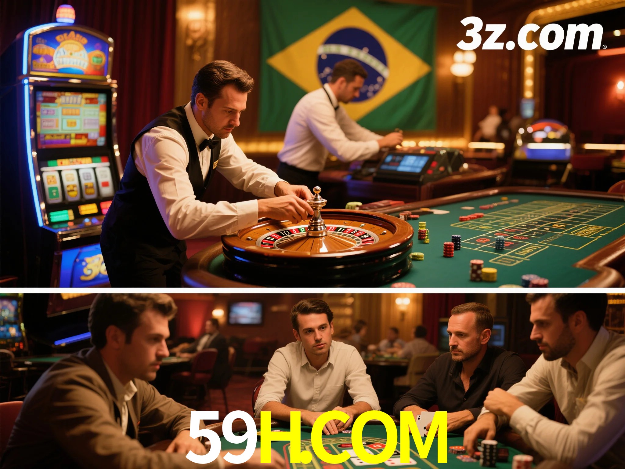 Depositar dinheiro para jogar jogos de cassino.