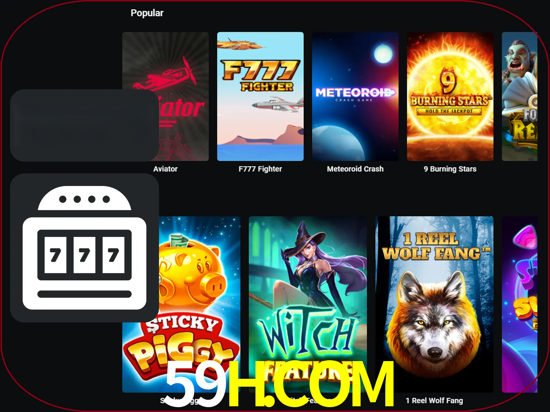 Gire seus slots de dinheiro favoritos.